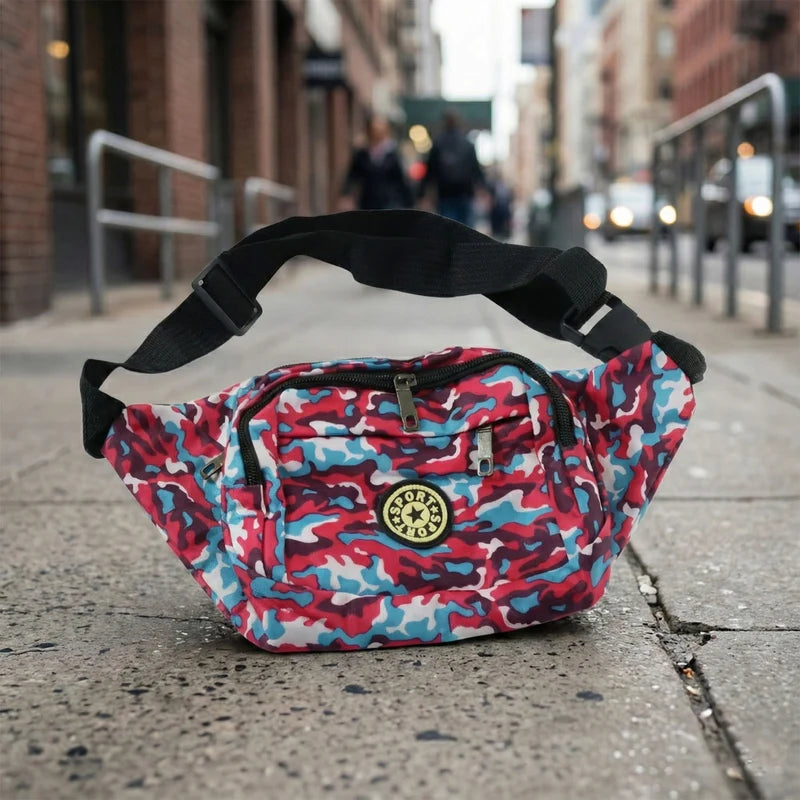 Stylish Multi-purpose Waist Bag Cross-body Sling Pouch