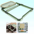2-in-1 Self-adhesive Towel Hanger Soap Holder Stand (1 Pc)