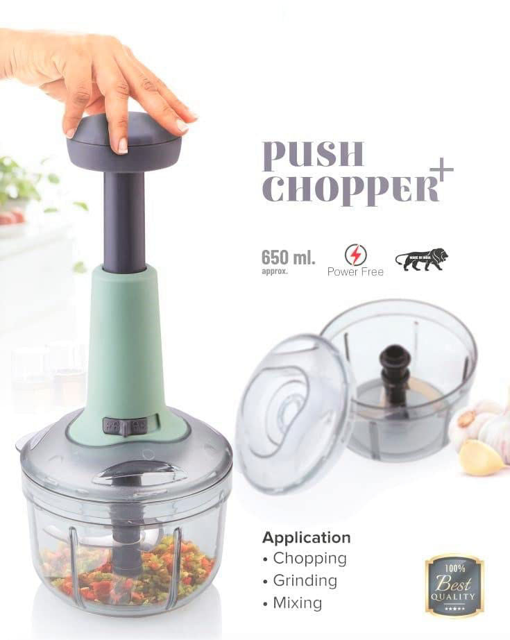 Apex Smart Manual Vegetable Fruit Chopper With 800 Ml Capacity