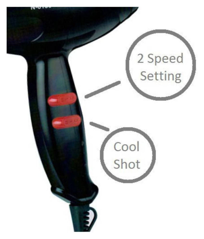 Professional Multi Purpose Hair Dryer Salon (1800 Watts)