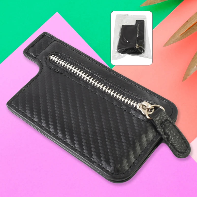 Black Adhesive Card Phone Holder Card Wallet Phone Attachment