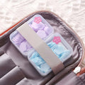 Mini Portable Travel Soap Paper Sheets Flower Shape (100 Pcs Set Approx Mix Color)